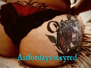 Assfordays_sexyred