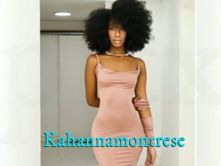 Kahannamontrese