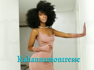 Kahannamontresse